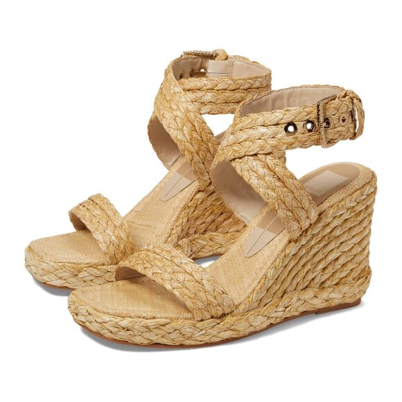 Dolce Vita Shoes - Dolce Vita Aldona Wedge size 13 in Light Natural Raffia